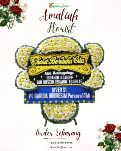 Papan Bunga Duka di Pringapus